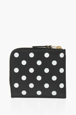 Portafoglio a Pois in Pelle 