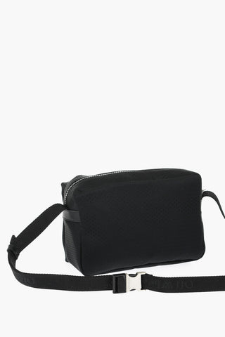 Perforated Nylon Camera Bag with Printed Logo