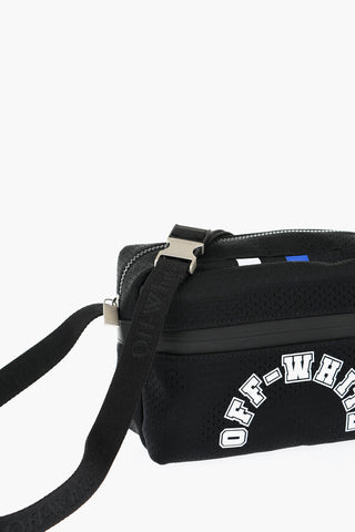 Perforated Nylon Camera Bag with Printed Logo