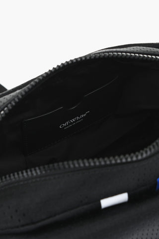 Perforated Nylon Camera Bag with Printed Logo