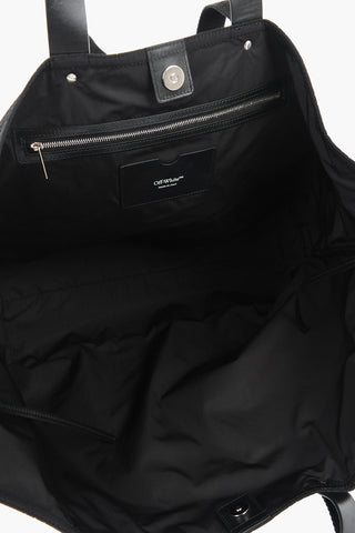 Weekend Bag DAY OFF Perforated With Contrast Print