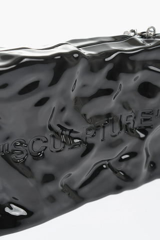 Embossed Crushed Sculpture Rigid Clutch