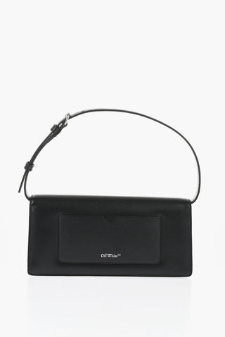 Leather JITNEY 1.0 Shoulder Bag with Silver-Tone Detail