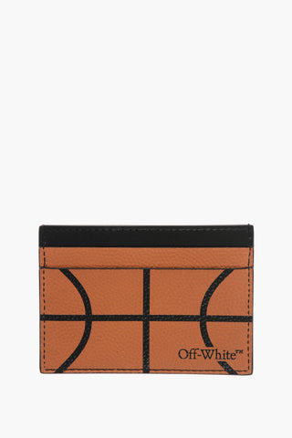 Portacarte Basketball in Pelle Martellata 