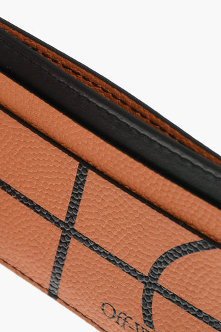 Portacarte Basketball in Pelle Martellata 