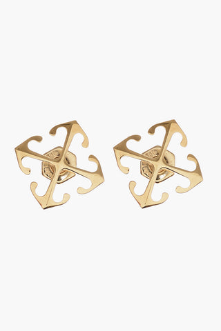 Golden Effect Brass MINI ARROW Earrings