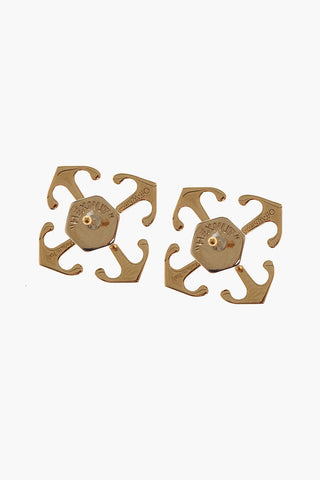 Golden Effect Brass MINI ARROW Earrings