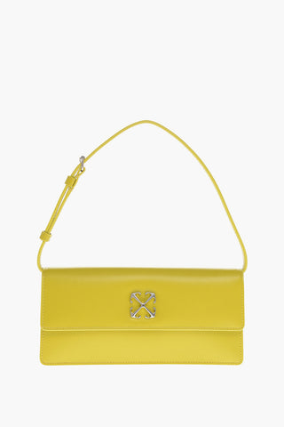 Leather JITNEY 1.0 Shoulder Bag with Metal Logo