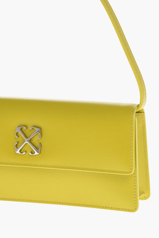 Leather JITNEY 1.0 Shoulder Bag with Metal Logo