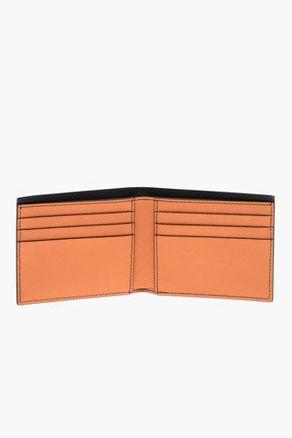 Textured Leather Basketball Wallet