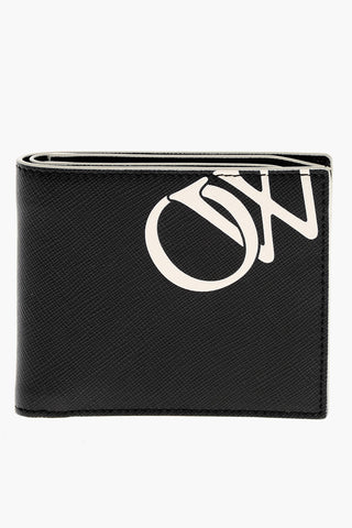 Portafoglio in Pelle Saffiano con Monogram a Contrasto