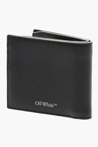 Portafoglio in Pelle Saffiano con Monogram a Contrasto
