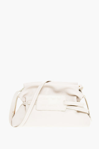 Solid Color Leather Clutch