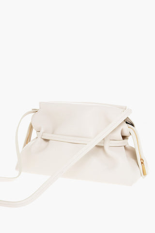 Solid Color Leather Clutch