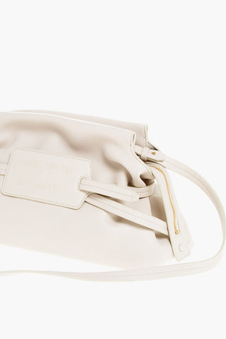 Solid Color Leather Clutch