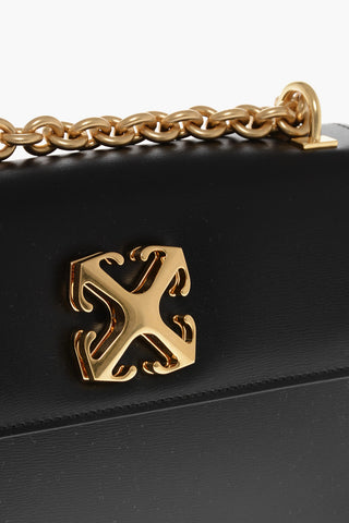 Leather JITNEY 2.0 Shoulder Bag with Golden Details