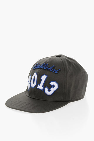 Cappello Baseball in Twill di Cotone Ricamato