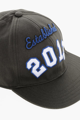 Cappello Baseball in Twill di Cotone Ricamato