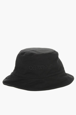 Denim Bucket Hat with Tone on Tone Logo