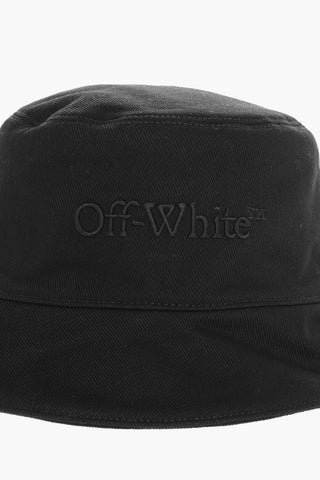 Denim Bucket Hat with Tone on Tone Logo