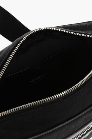 Canvas Camera Bag with Embroidered Logo
