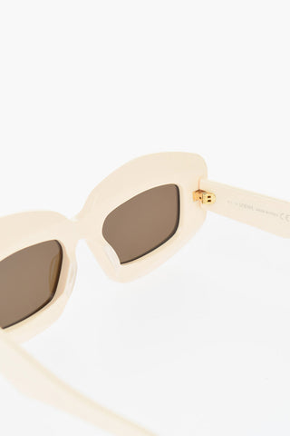 Solid Color Sunglasses with Squared Frame