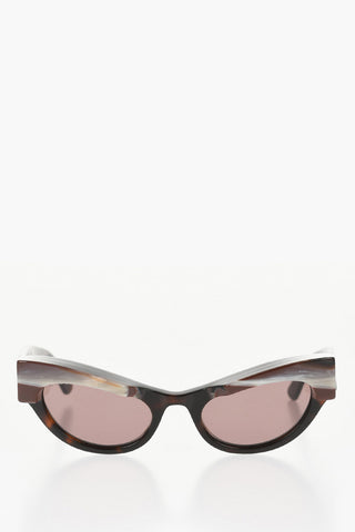 Occhiali da Sole Cat Eye Effetto Tartarugato