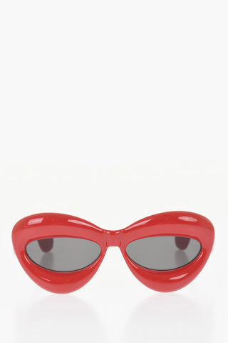 Sunglasses with Inflated Cut-Eye Frame