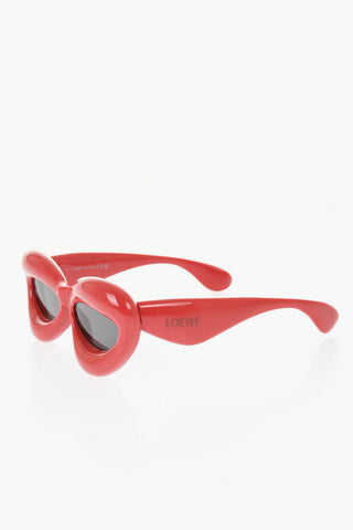 Sunglasses with Inflated Cut-Eye Frame