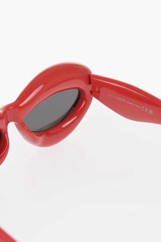 Sunglasses with Inflated Cut-Eye Frame