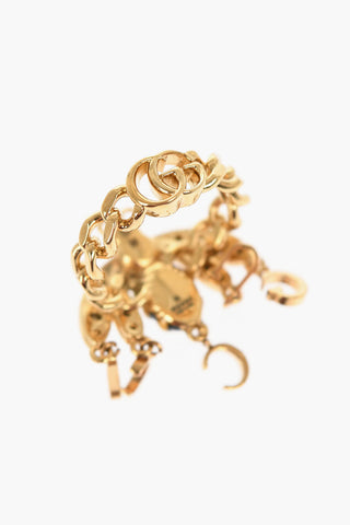 Anello Effetto Dorato a Forma di Ape con Strass