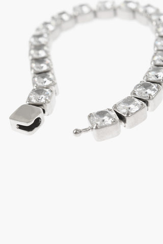Zircon Bracelet With Engraved Logo