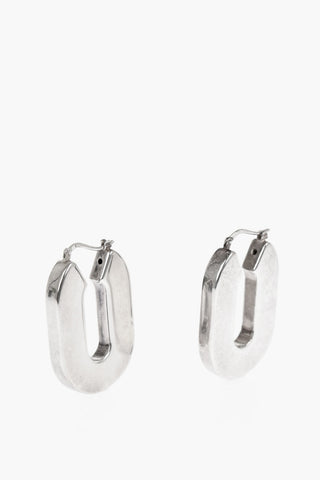 Brass Hoop Earrings