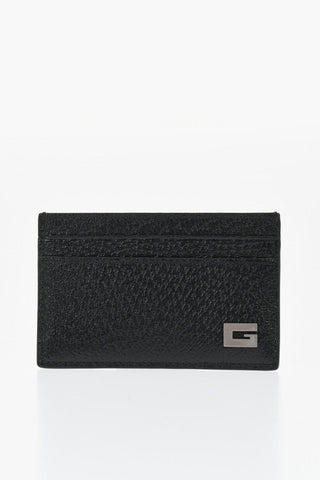 Portacarte in Pelle Martellata con Monogram