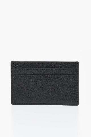 Portacarte in Pelle Martellata con Monogram