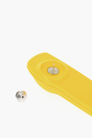 Solid Color ANTI-THEFT Brooch with Printed Logo