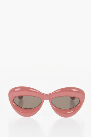 Sunglasses with Inflated Cut-Eye Frame