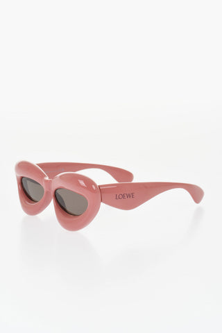 Sunglasses with Inflated Cut-Eye Frame