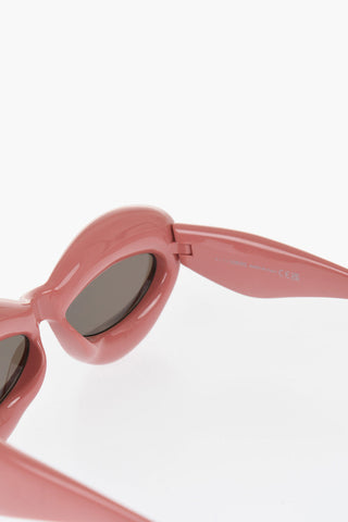 Sunglasses with Inflated Cut-Eye Frame