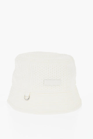 Braided Motif Knitted LE BOB Bucket Hat