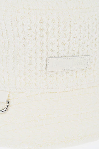 Braided Motif Knitted LE BOB Bucket Hat