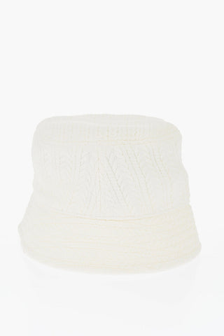 Braided Motif Knitted LE BOB Bucket Hat