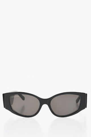 Occhiali da Sole Ovali con Montatura Oversized