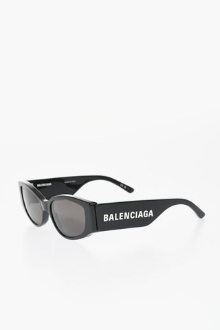 Occhiali da Sole Ovali con Montatura Oversized