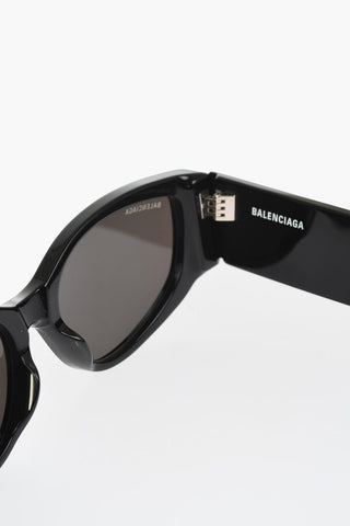 Occhiali da Sole Ovali con Montatura Oversized