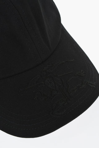 Cappello Baseball in Tinta Unita con Logo Ricamato