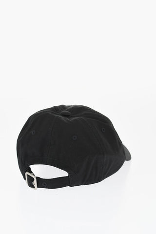 Cappello Baseball in Tinta Unita con Logo Ricamato