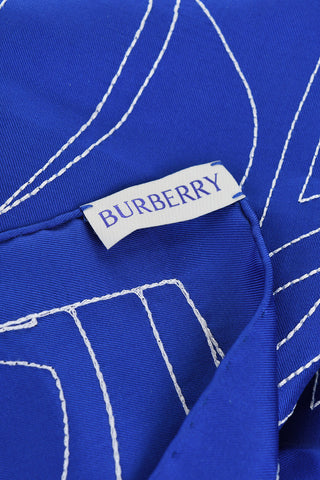 Embroidered Silk Scarf