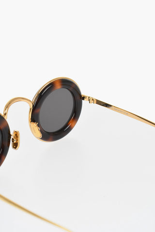 Round Sunglasses with Metal Frame