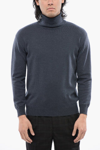Maglione A Collo Alto In Cashmere